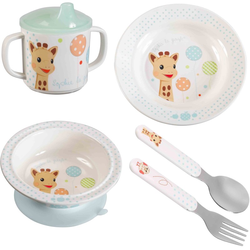 ensemble repas sophie la girafe