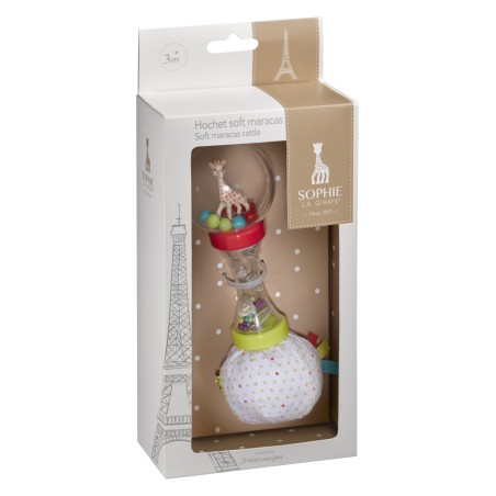 Soft Maracas rattle Sophie la girafe