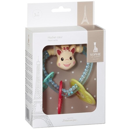 Heart rattle Sophie la girafe ®