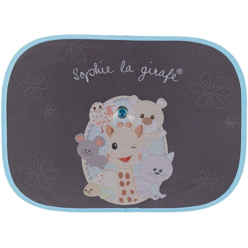 Set de 2 pare-soleil avec arche d'activités Sophie la girafe