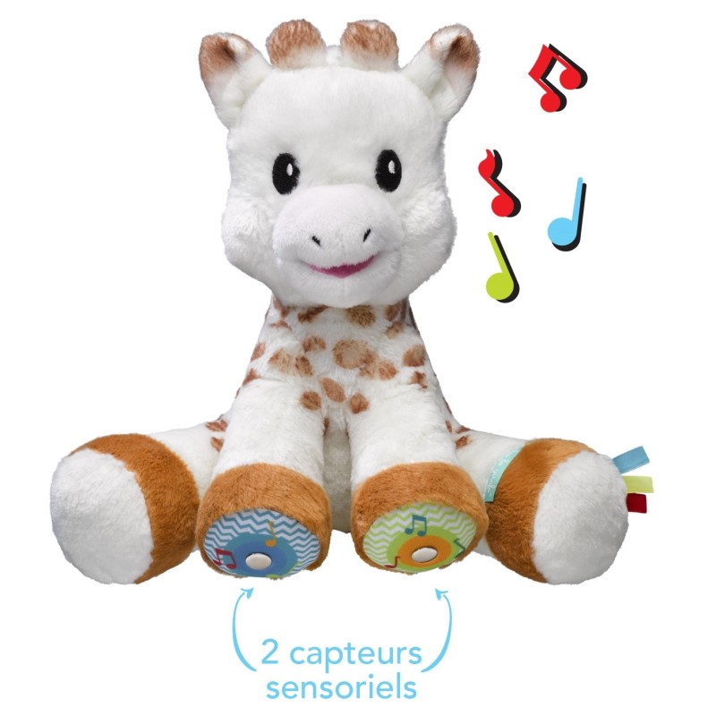 sophie la girafe Peluche Touch & music Sophie la girafe 