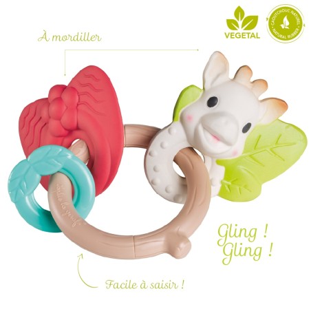 Natur'chew rattle Sophie la girafe