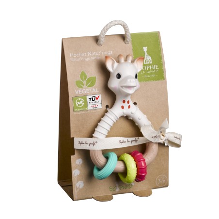 Natur'rings rattle Sophie la girafe