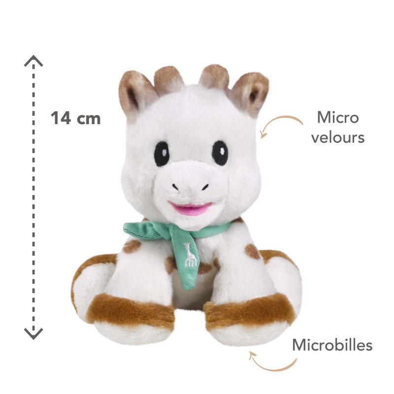 Peluche Bébé Sophie la girafe 14 cm