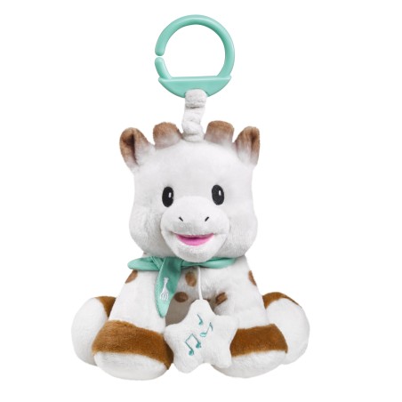 Peluche Sophie la girafe 20 cm  avec boîte à musique