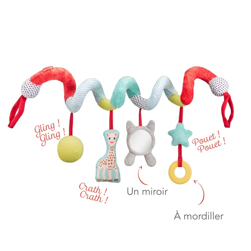 Boulier spirale (Sophie la girafe)