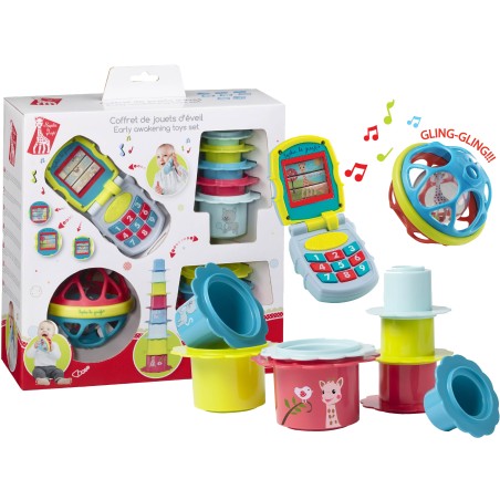 Coffret jouets d'éveil (Sophie la girafe)