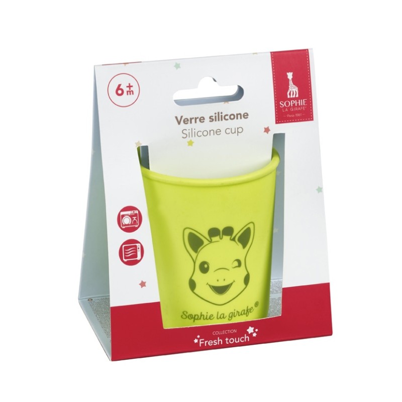 Verre silicone Sophie la girafe