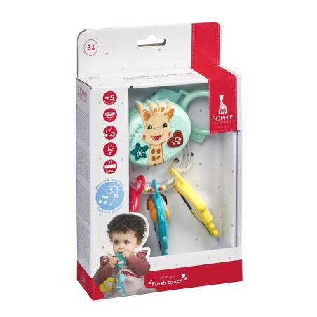 Musical key rattle Sophie la girafe