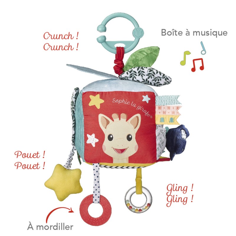 sophie la girafe Maxi cube sensoriel Sophie la girafe 