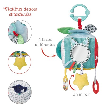 Maxi sensory cube Sophie la girafe