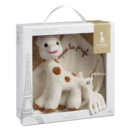 Coffret naissance mon trousseau blanc Sophie La Girafe