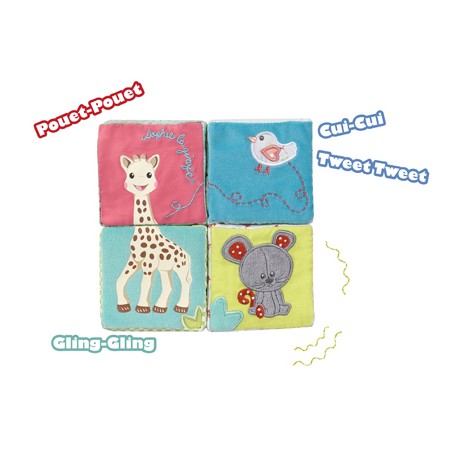 Cubes of awakening Sophie la girafe ® Cubes of awakening Sophie la girafe ®