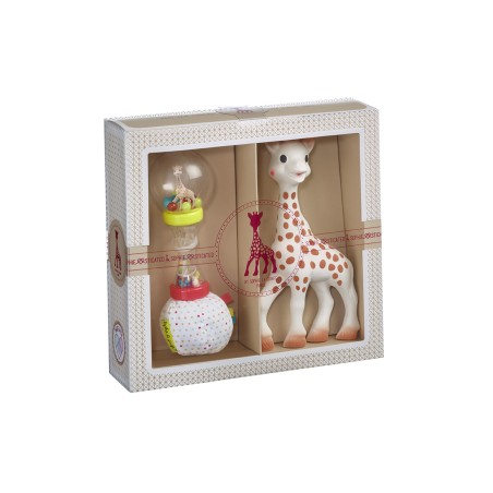 Coffret SophieSticated Classique N°4 Sophie la girafe + Hochet Soft Maracas