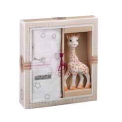 Coffret SophieSticated Medium N°2 Sophie la girafe et lange étoiles