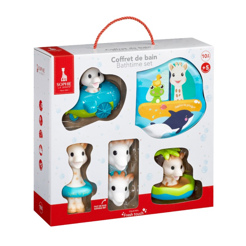 Coffret de bain Sophie la girafe - Jeux et jouets Vulli - Avenue