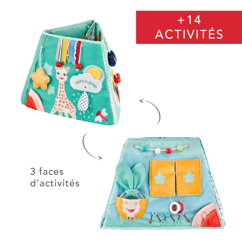 Tableau activités multi-faces Sophie la girafe