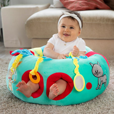 Sophie la Girafe - Baby Seat et Play fauteuil de Jeux - Set d'activité pour  enfant & Plastique 1 Livre d'Eveil pour les bébés Multicolore - Nombreuses