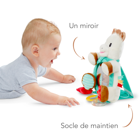 Multi-support activity mirror Sophie la girafe