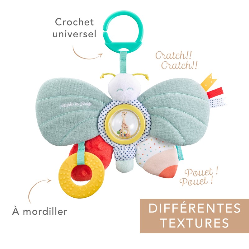 Mon compagnon d'éveil - Sophie la girafe - jouet d'éveil bébé