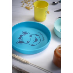 Assiette silicone Sophie la...