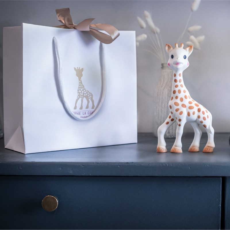 Coffret naissance prêt à offrir Sophie la girafe et Hochet Swing