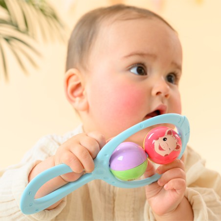 Coffret naissance prêt à offrir Sophie la girafe et Hochet Swing