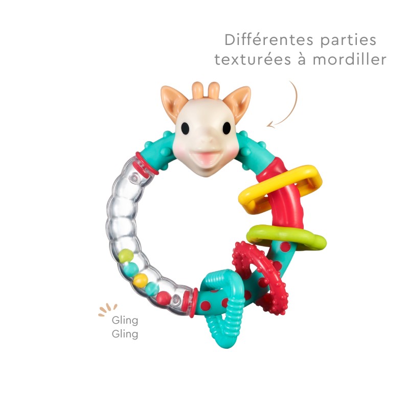 Hochet multi-texturé Sophie la girafe ®