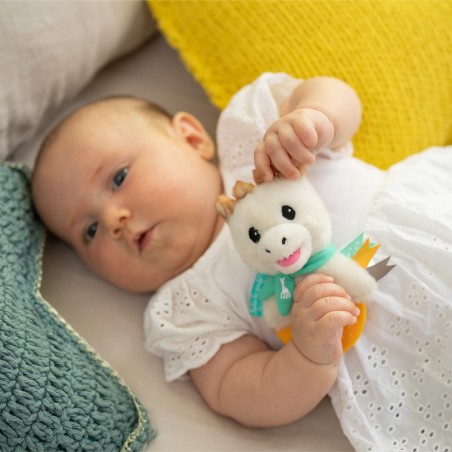 Hochet peluche à mordiller Sophie la girafe ®