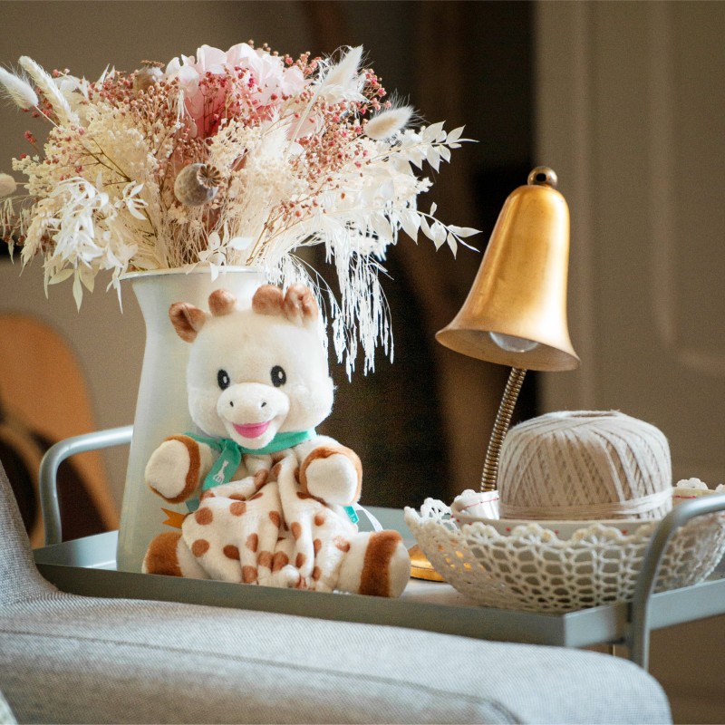 Doudou marionnette Sophie la girafe ®