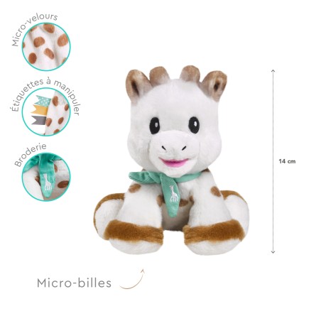 Peluche Bébé 14 cm Sophie la girafe ®