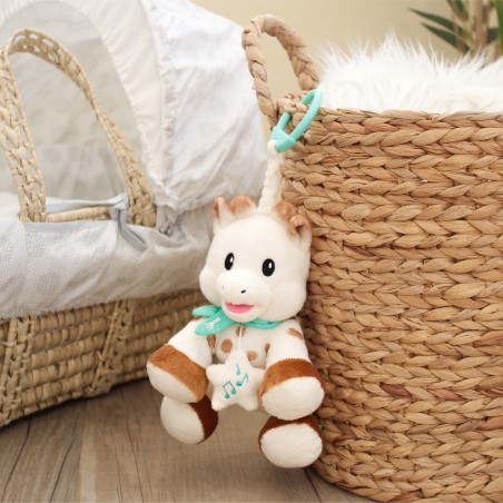 Peluche 20 cm avec boîte à musique Sophie la girafe ®