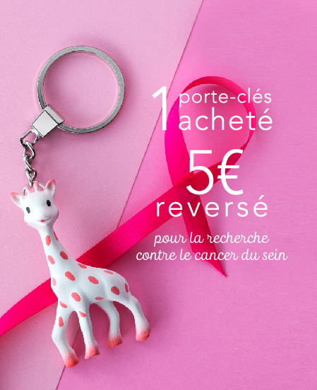 Sophie la girafe x Octobre Rose