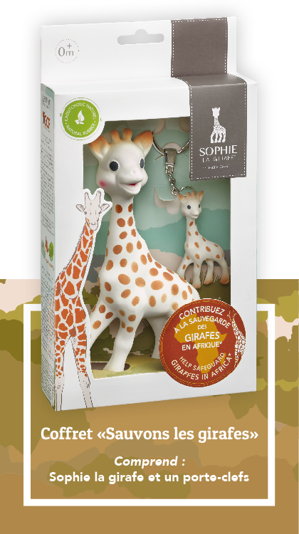 Coffret «Sauvons les girafes»